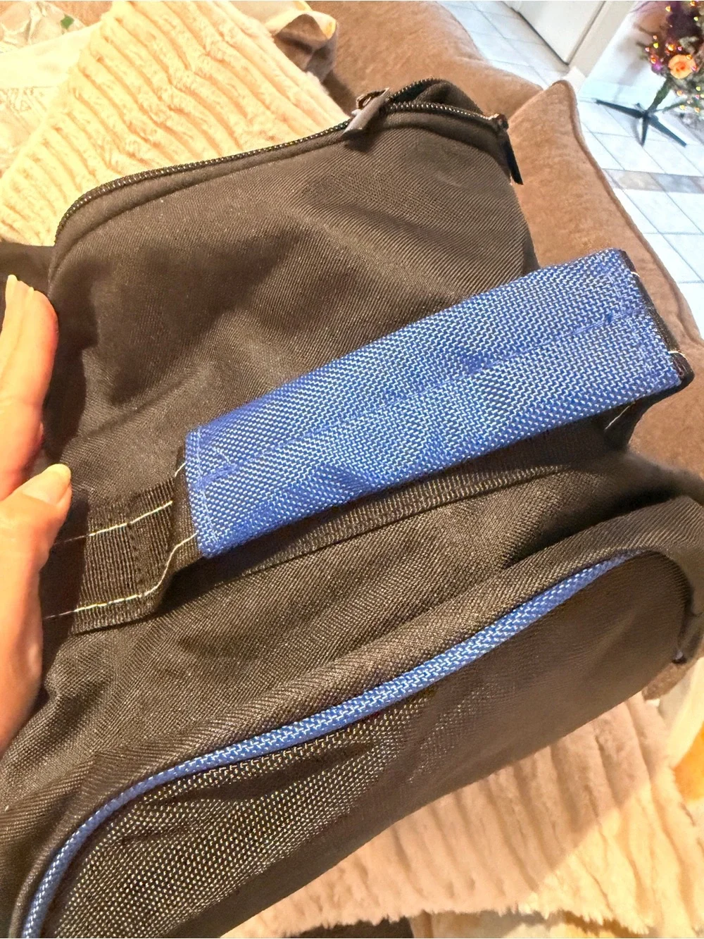 Brand new Zeemo Black and Blue golf traveling bag